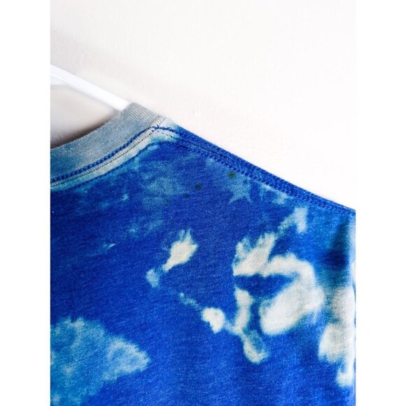 Batman Bulking Cutting Season Tie Dye T Shirt Funny Small Mens Blue - Picture 8 of 9